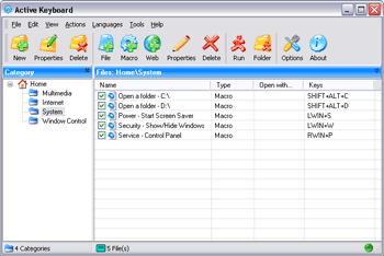 Active Keyboard Screenshot